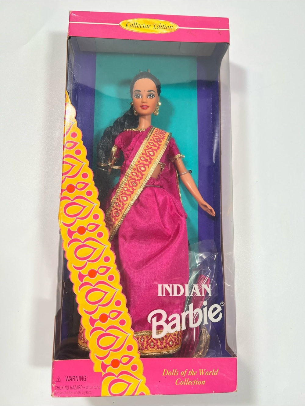 Indian Barbie 1995 Dolls Of The World 14451 Collector Edition NIB